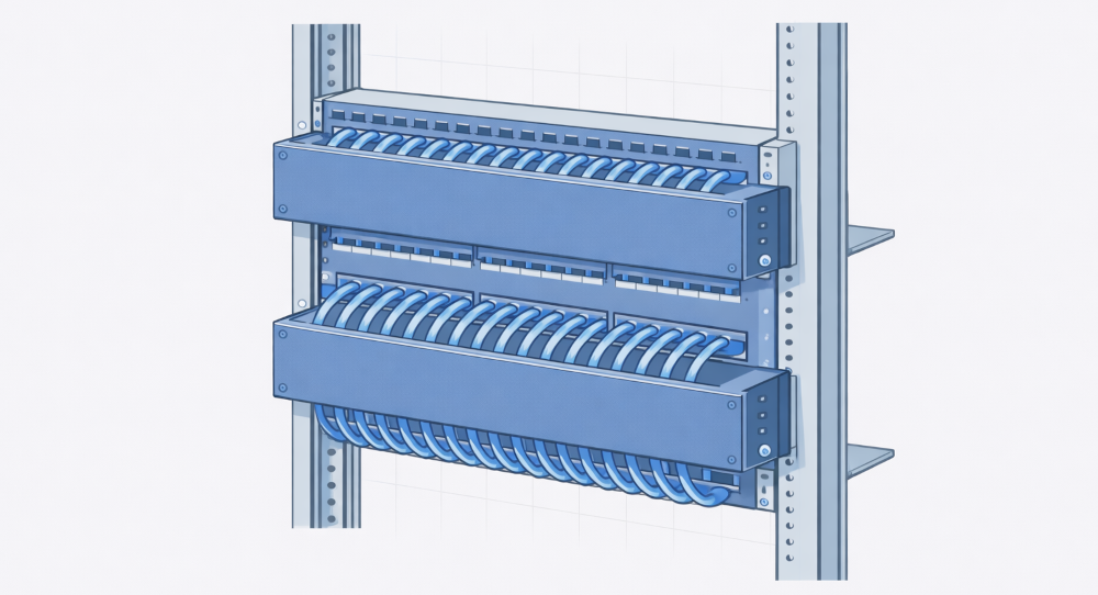 기업 사무실 오피스 환경에서 안정적인 네트워크 인프라를 구축하는 랜공사업체 전문 시공 이미지
